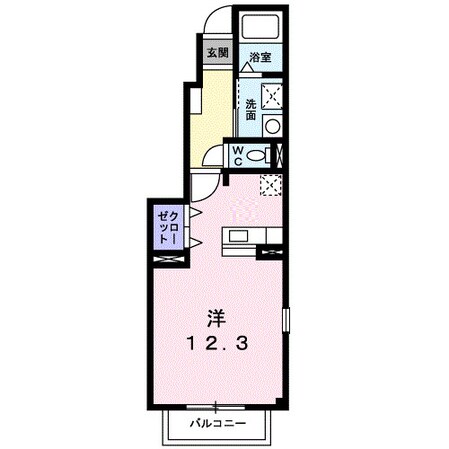 ポラリス壱番館の物件間取画像